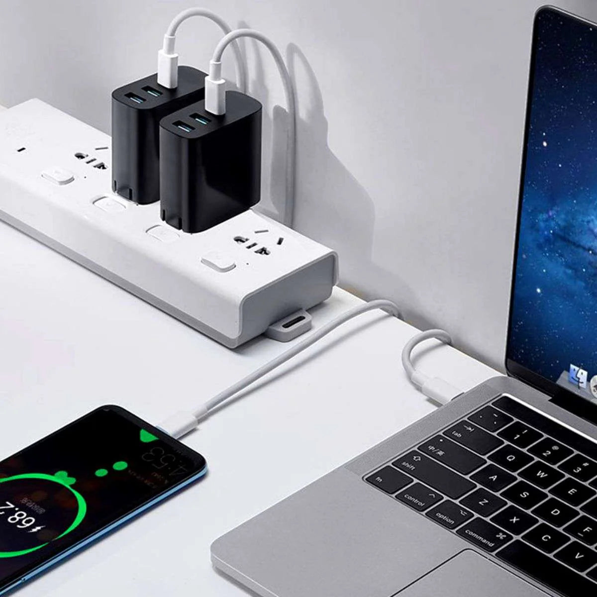 COTECi Macbook USB C to magsafe 3 Charging Cable 100W 2M