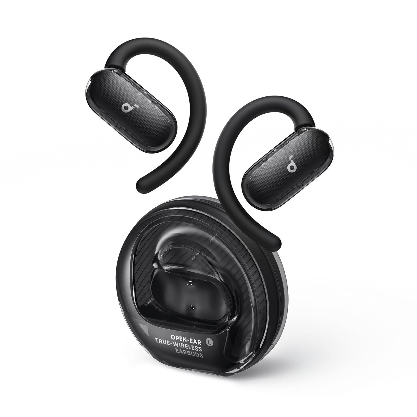 SOUNDCORE V40i Open-Ear Headphones, Comfortable Fit, Clear Sound, Lidless Case