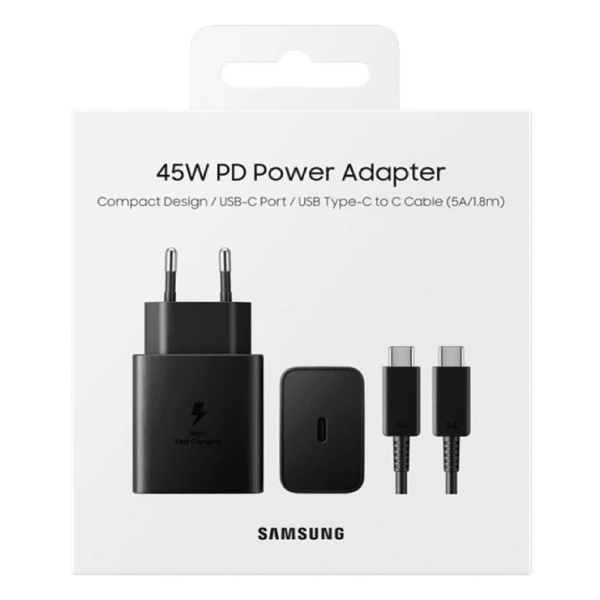 Samsung Adapter 45W PD With C-C Cable