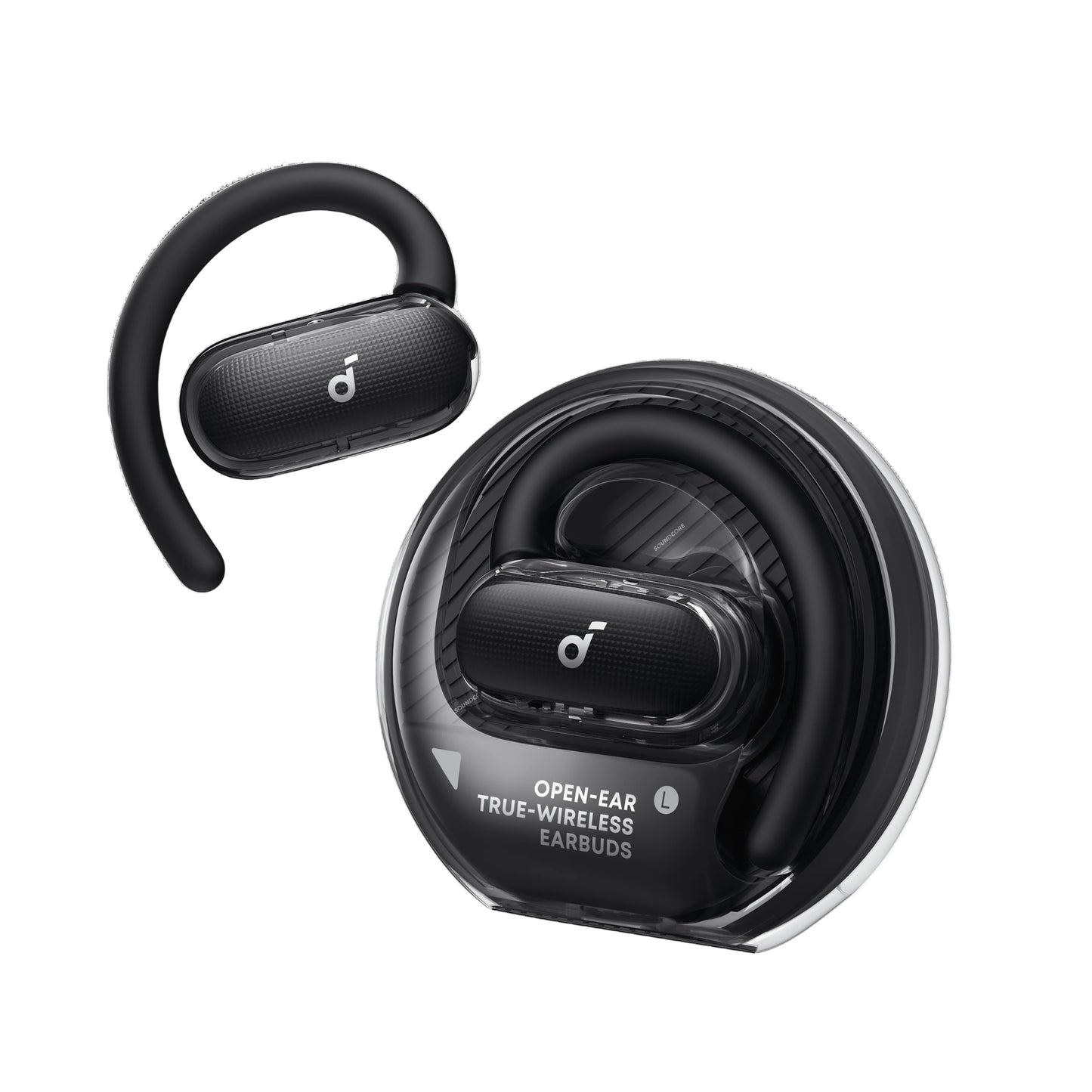 SOUNDCORE V40i Open-Ear Headphones, Comfortable Fit, Clear Sound, Lidless Case