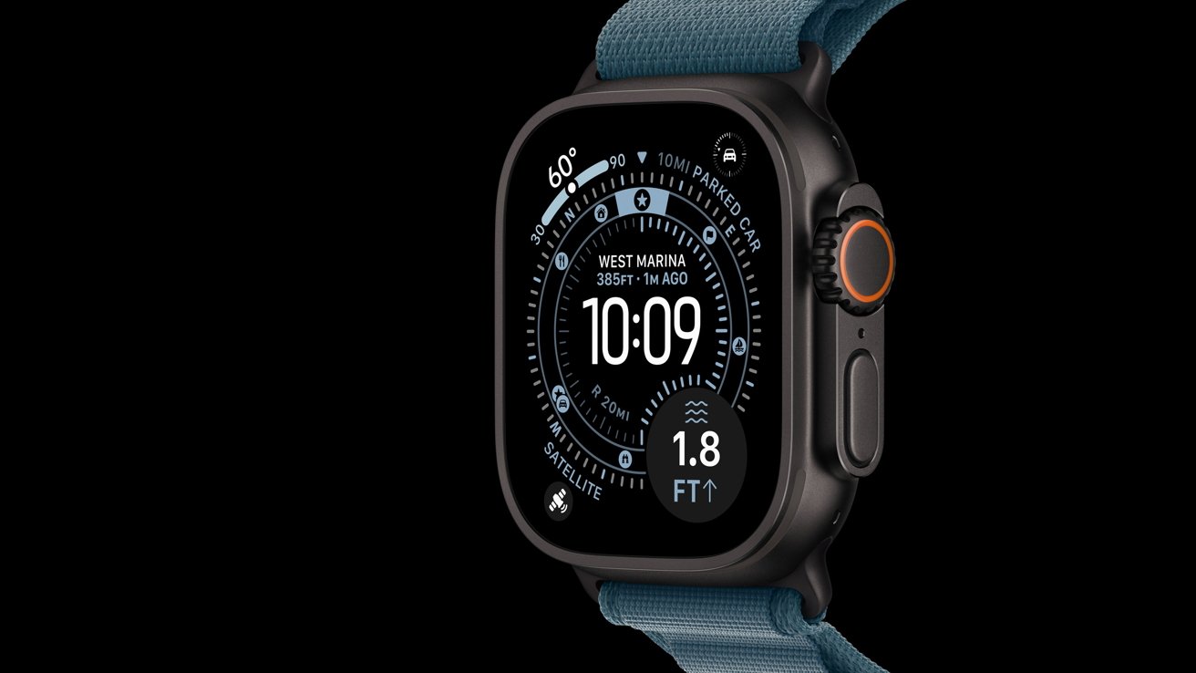 Apple Watch Series Ultra 3 49MM Black Titanium