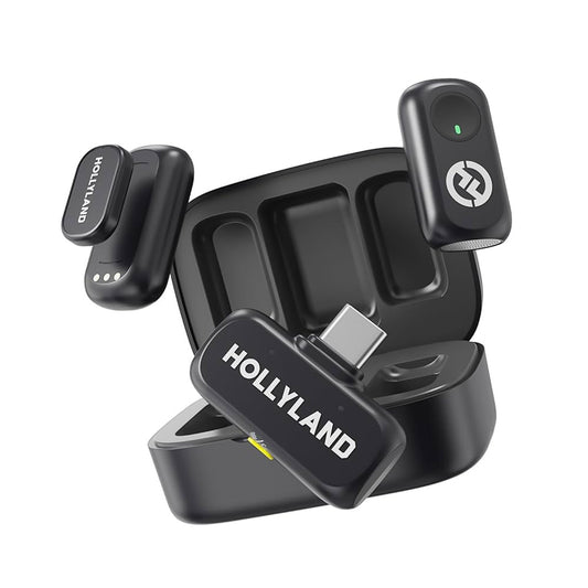 Hollyland LARK A1 DUO Wireless Microphone – Type-C Version