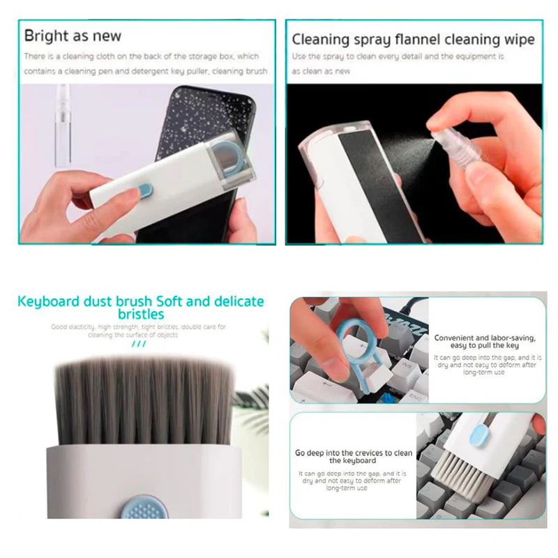COTECi 8 in 1 Multipurpose Cleaning Kit
