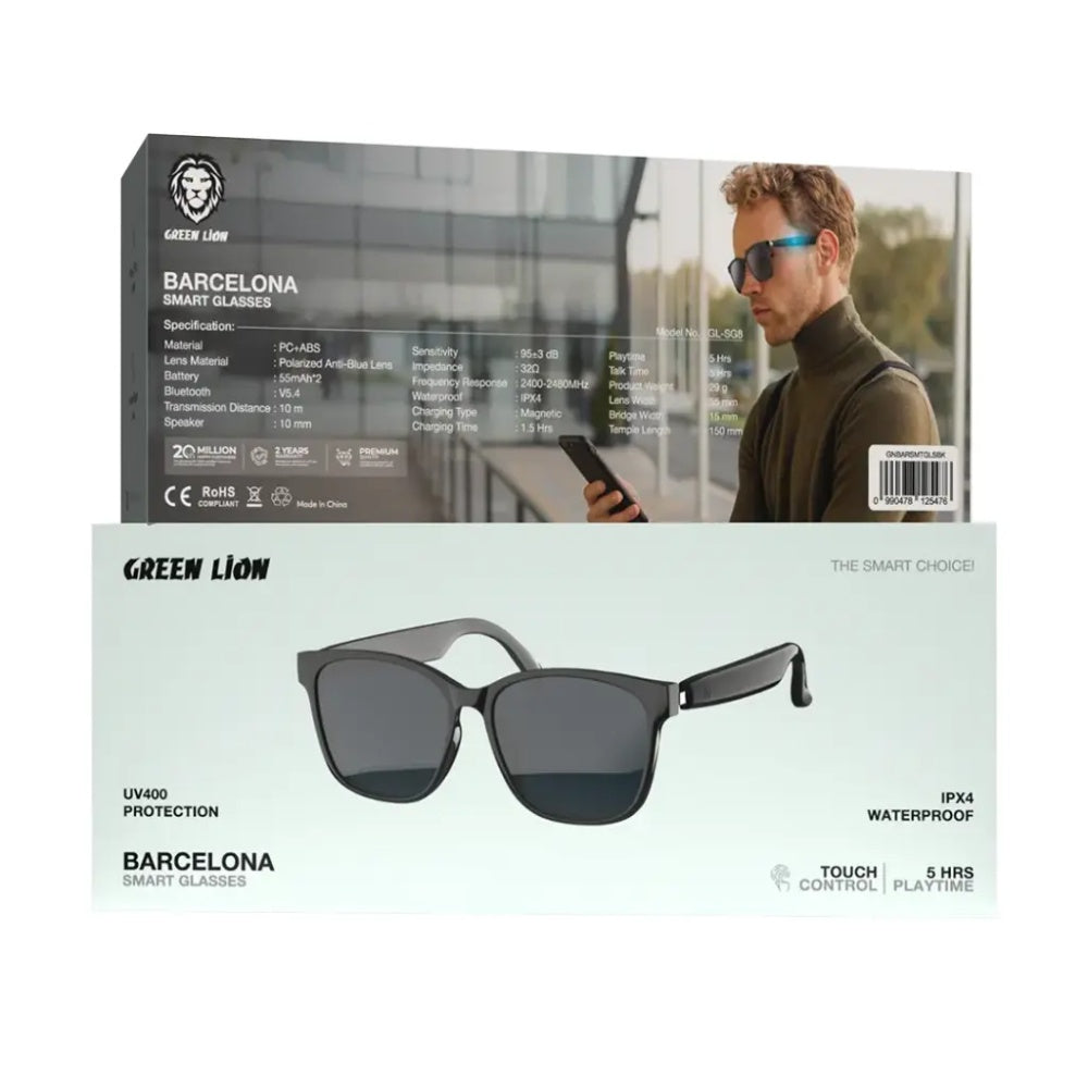 Green Lion Barcelona Smart Glasses