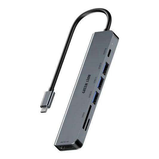 Green Lion 7-in-1 USB-C Hub with PD 87W Fast Charging