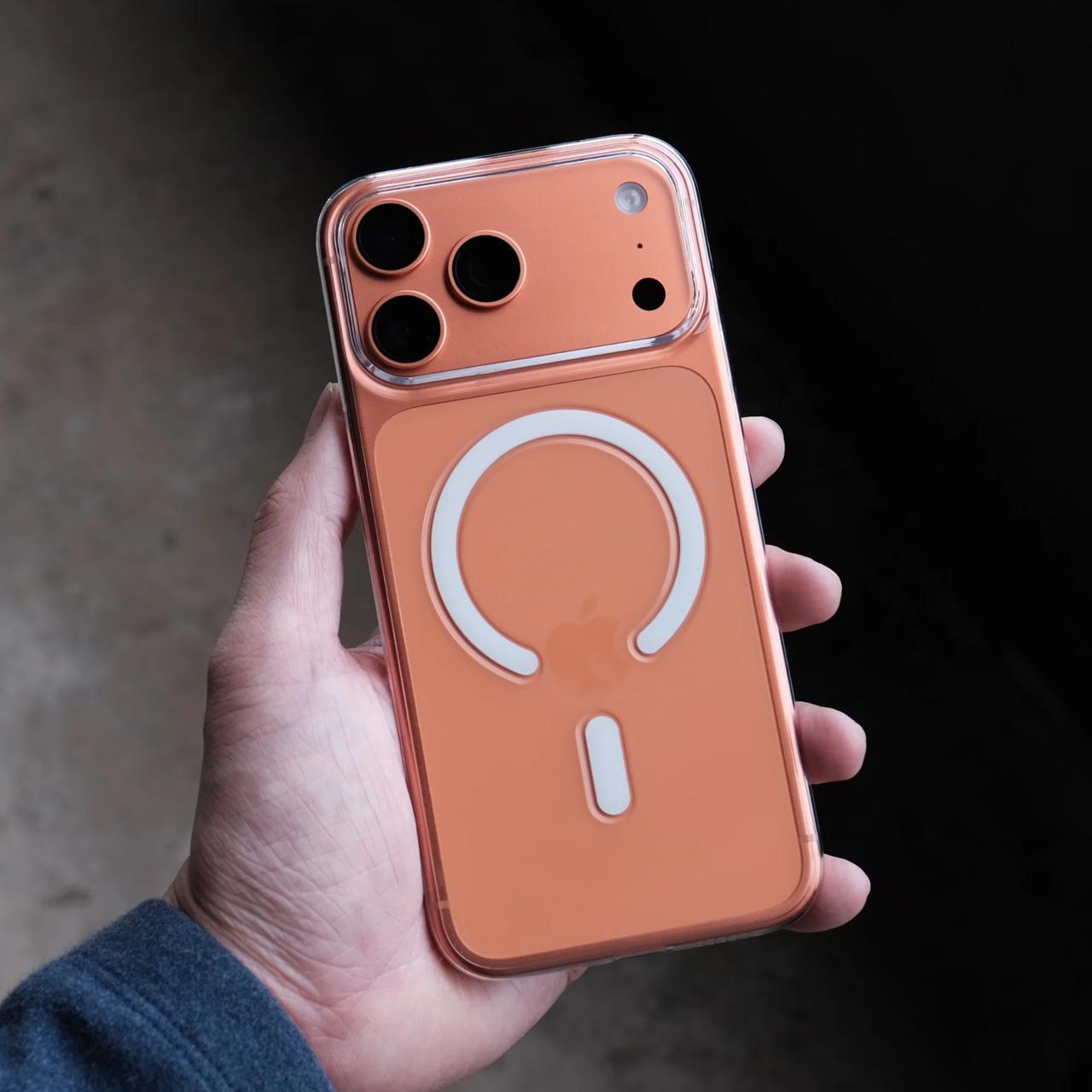 MagSafe IC iPhone Clear Case