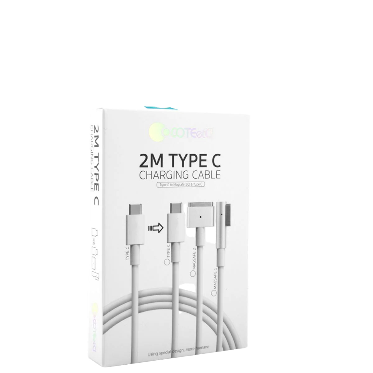 COTECi Macbook USB C to magsafe 3 Charging Cable 100W 2M